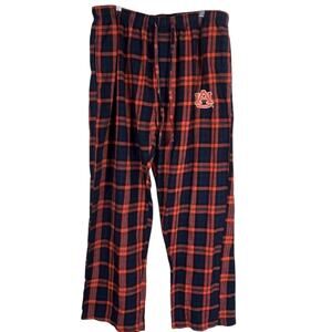 Concepts Sports Auburn University Orange Blue Plaid Pajama Pants Mens XXL Cozy